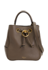 Small Hampstead, &pound;395, Handbags, Taupe, Leather, Front view